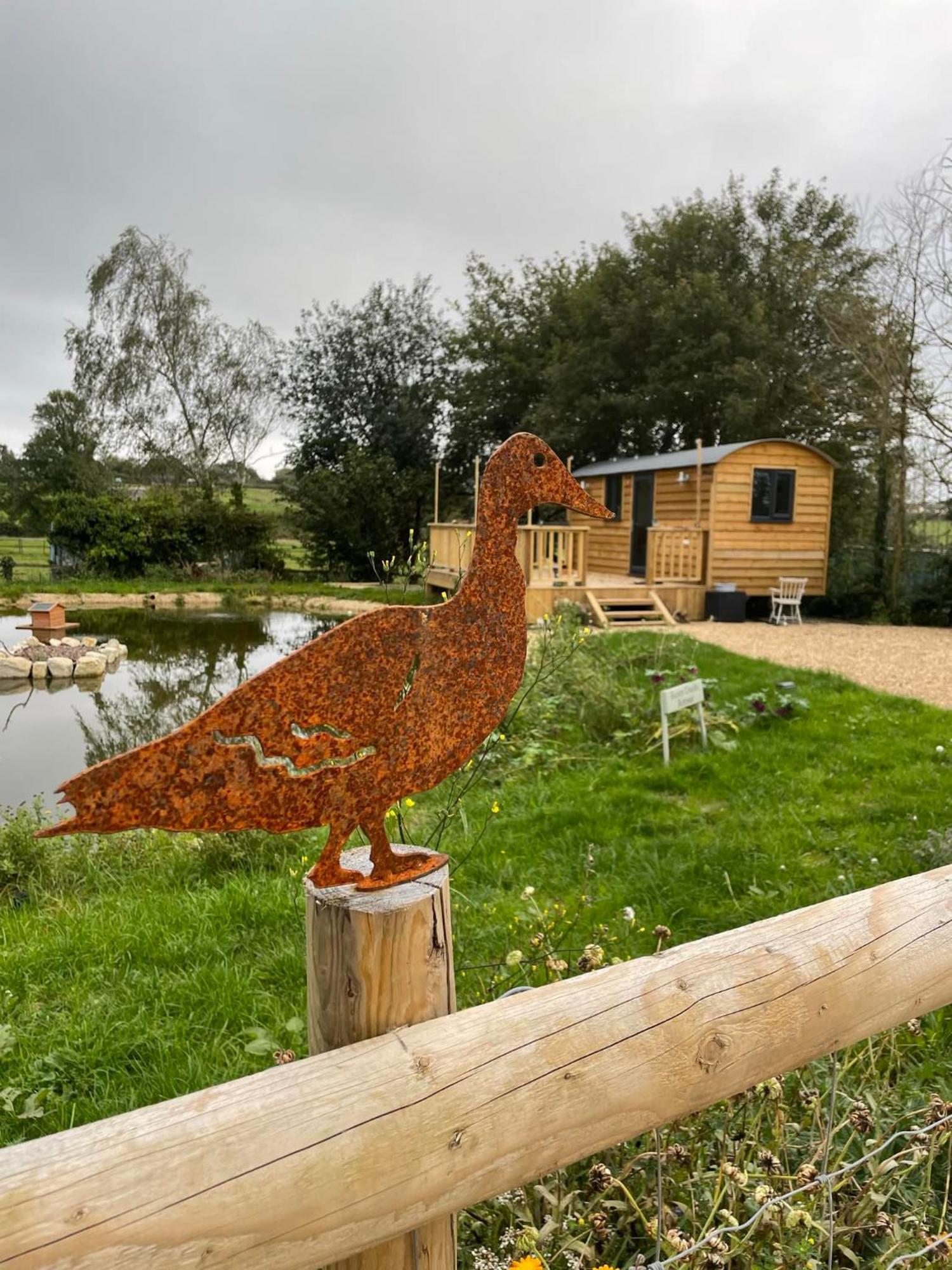 Rusty Duck Retreat Shepherds Hut Shedfield Экстерьер фото