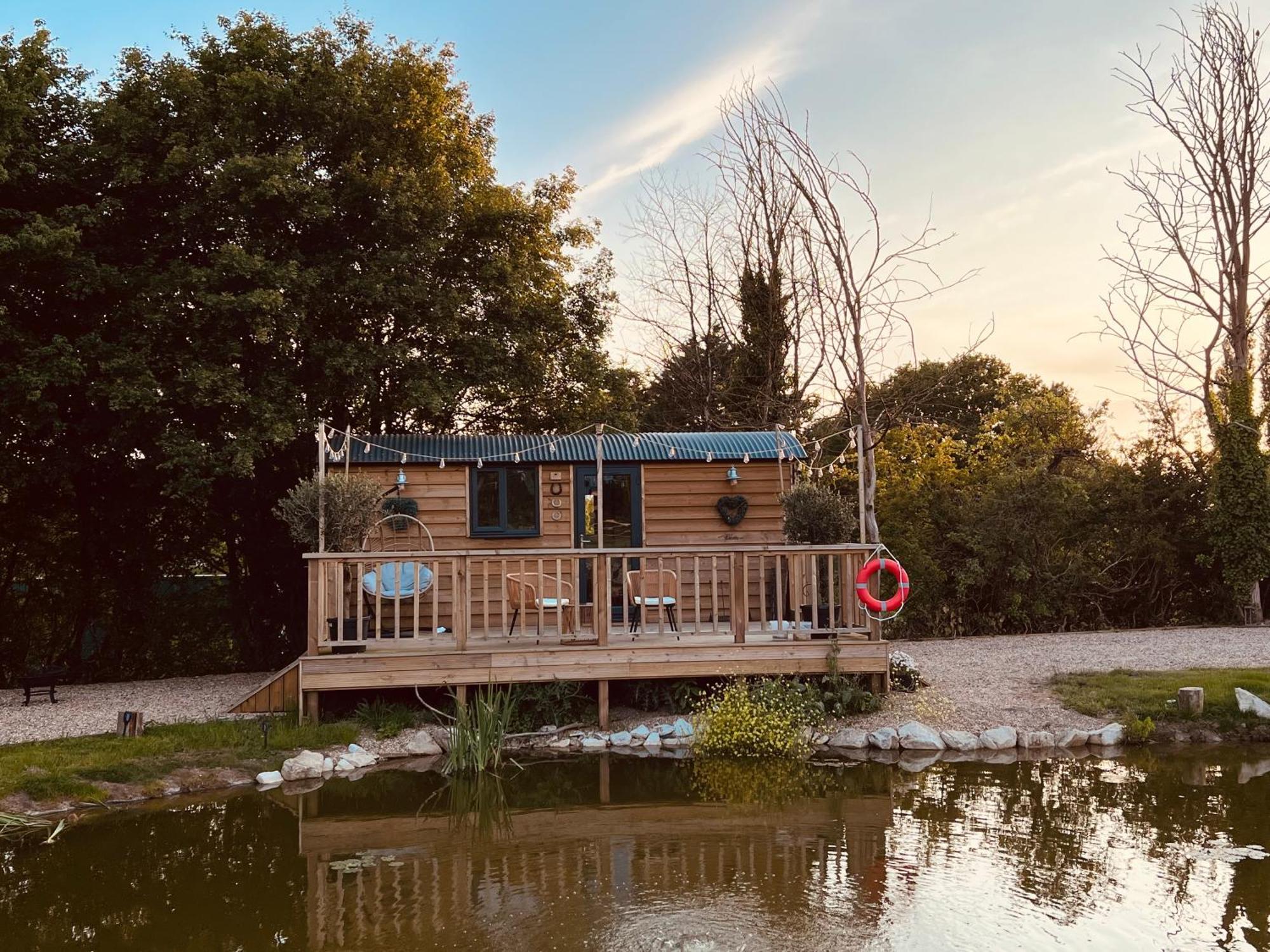 Rusty Duck Retreat Shepherds Hut Shedfield Экстерьер фото