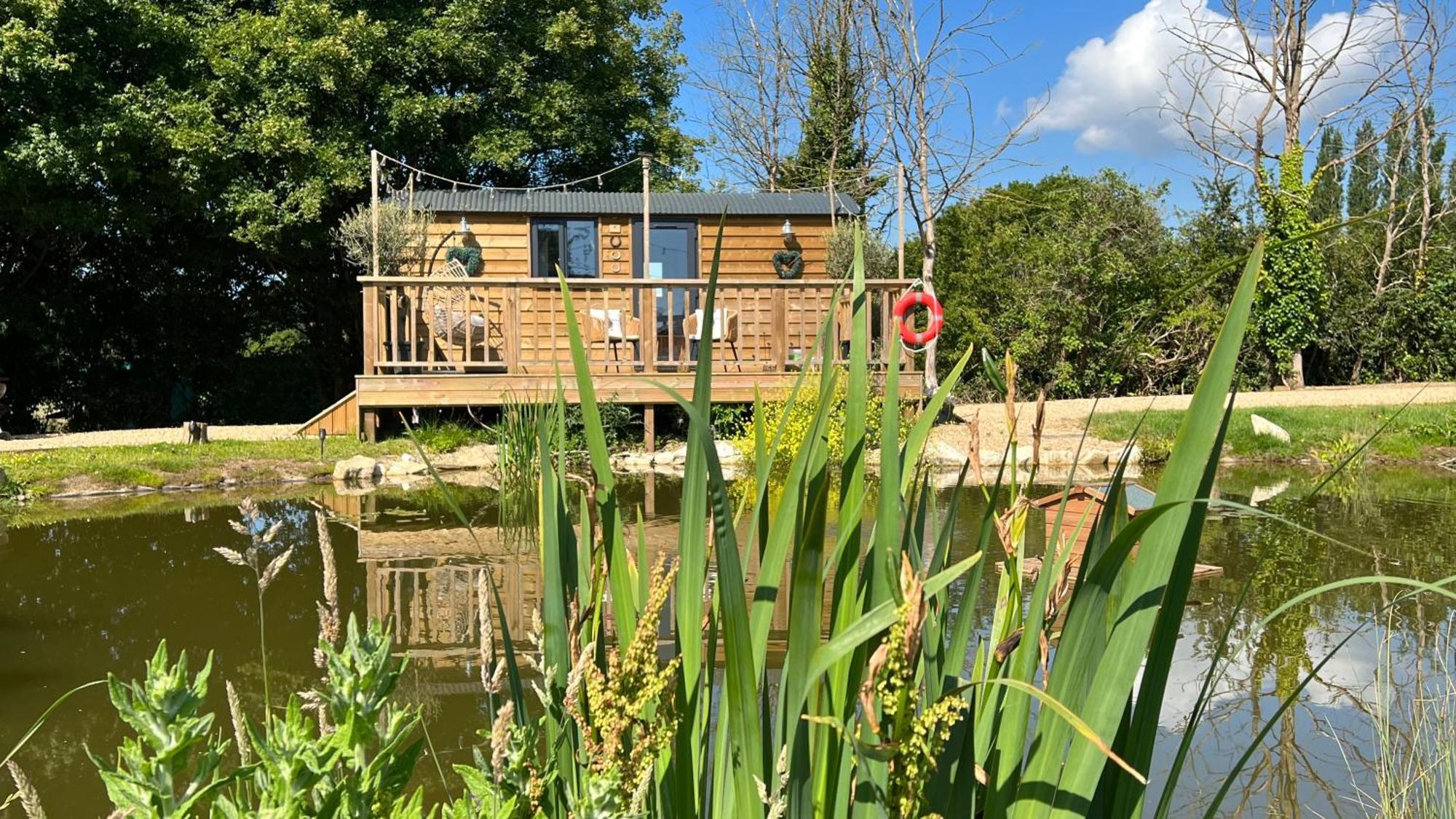Rusty Duck Retreat Shepherds Hut Shedfield Экстерьер фото